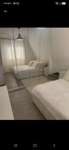 Photo de galerie - Montage d’une double armoire Ikea. 