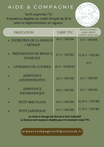 Photo de galerie - Aide à domicile