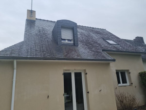 Photo de galerie - Traitement de toiture avant 