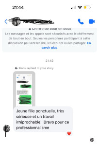 Photo de galerie - Avis client 