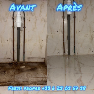 Photo de galerie - Décapage salle de bain 
