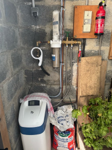 Photo de galerie - Pose d’un adoucisseur et entretien 