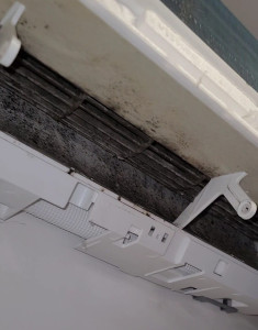 Photo de galerie - état d'une clim chez un client