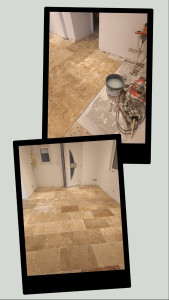 Photo de galerie - Pose de carrelage