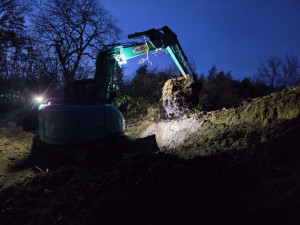 Photo de galerie - Terrassement nocturne 