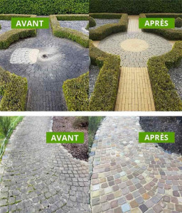 Photo de galerie - Nettoyage avant après 