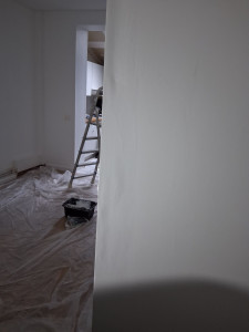 Photo de galerie - Enduit et peinture chez 1 client.