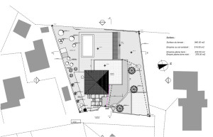 Photo de galerie - Exemple de plan de masse effectué