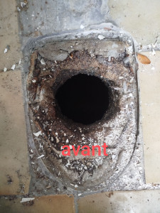 Photo de galerie - Suppression des anciens toilettes dans un cabanon