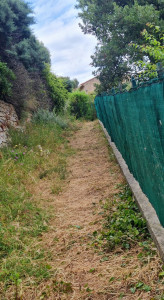 Photo de galerie - Pose de brise vue