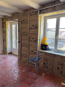 Photo de galerie - Réfection d’un gîte isolation 