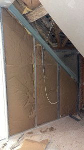 Photo de galerie - Placo + isolation 