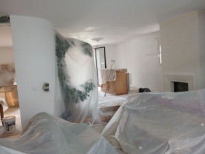 Photo de galerie - Peinture - Tapisserie