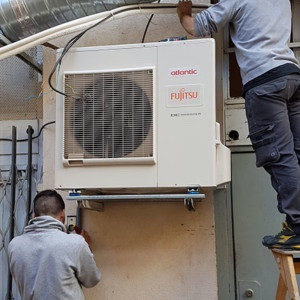 Photo de galerie - Installation de climatisation