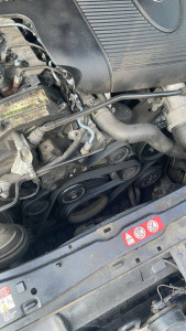 Photo de galerie - Remplacement d’une courroie d’accessoires