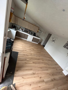 Photo de galerie - Pose de parquet - Revêtement de sol