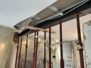 Photo de galerie - Ouverture Mur Porteur et mise en place IPN