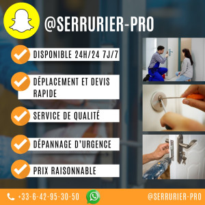 Photo de galerie - Pour tout problème de serrure, porte, vitrage et grille de défense 