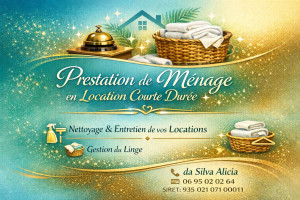 Photo de galerie - Carte conciergerie ménage 
