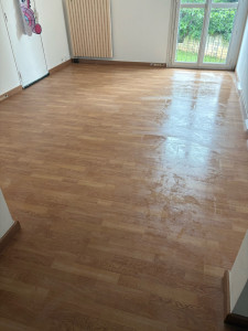 Photo de galerie - Pose de parquet, 35 m²