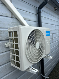 Photo de galerie - Après le montage de l’unité extérieure