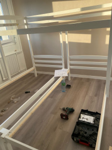 Photo de galerie - Pendant le montage