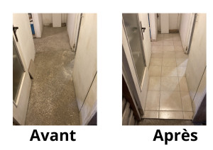 Photo de galerie - Travaux carrelage