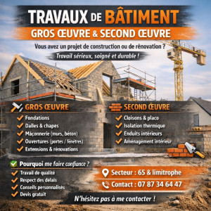 Photo de galerie - ? Présentation de l’activité – Maçonnerie & Aménagement