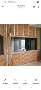 Photo de galerie - Plâtrerie - Murs - Plafonds