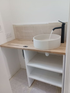 Photo de galerie - Installation vasque 