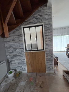 Photo de galerie - De la jolie crédence pour ce mur 