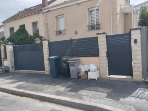 Photo de galerie - Maçonnerie et clôture de façade