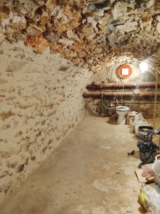 Photo de galerie - Jointayage à la Chaux : En cours 