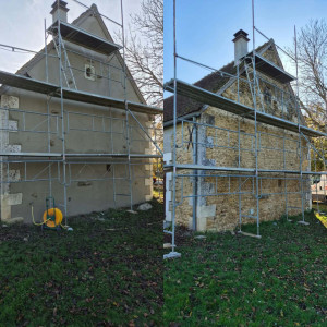 Photo de galerie - Pose rénovation de façade 