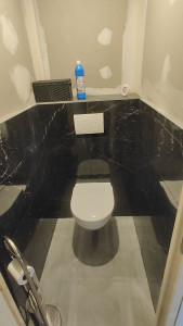 Photo de galerie - Finition wc suspendu 