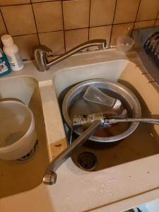 Photo de galerie - Changement de mitigeur 