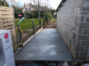 Photo de galerie - Coulage de dalle 