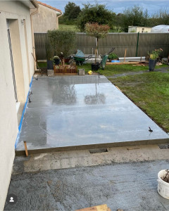 Photo de galerie - Terrasse béton 