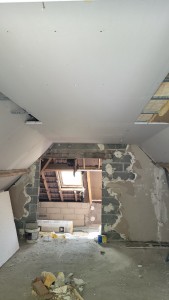 Photo de galerie - Plâtrerie murs plafond 