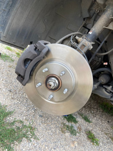 Photo de galerie - Remplacement des freins 