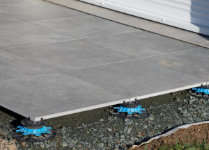 Photo de galerie - Pose de dalle 