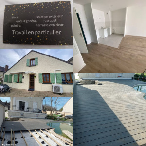 Photo de galerie - Bonjour  ??. Mon mari est également chef de chantier. Il exerce ce métier depuis 20 ans. Vous pouvez lui faire entièrement confiance pour vos travaux. N'hésitez pas à me contacter si vous le souhaitez.Merci☺️ 