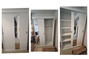 Photo de galerie - Montage d un meuble en kit jysk