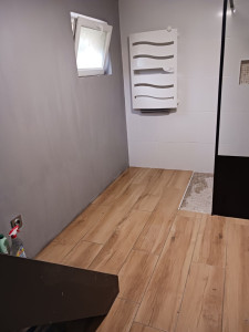 Photo de galerie - Pose de carrelage