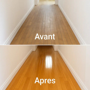 Photo de galerie - Rénovation parquet 