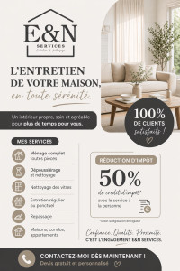Photo de galerie - Offre E&N Services