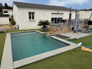 Photo de galerie - Lendemain de traitement après eau verte 