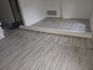 Photo de galerie - Pose de parquet - Revêtement de sol
