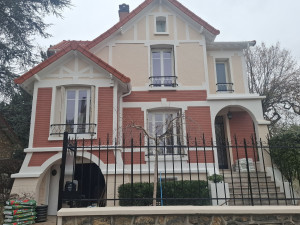 Photo de galerie - Peinture façade et repsire fissure