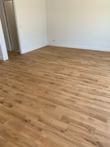 Photo de galerie - Pose parquet massif 